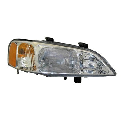 2001 acura tl front driver side replacement headlight lens and housing arswlac2518104v