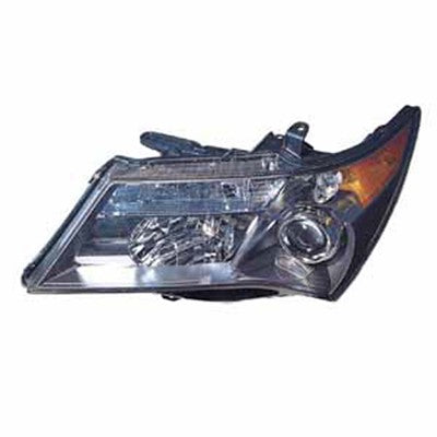 2007 acura mdx front driver side replacement hid headlight lens and housing arswlac2518111c