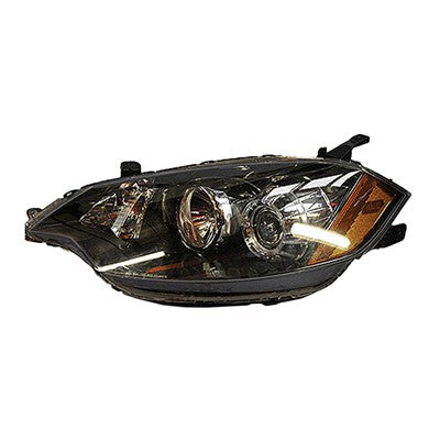 2011 acura rdx front driver side oem hid headlight lens and housing arswlac2518119oe