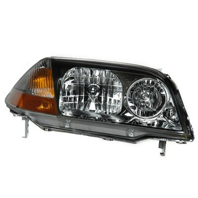 2001 acura mdx front passenger side replacement headlight lens and housing arswlac2519103v
