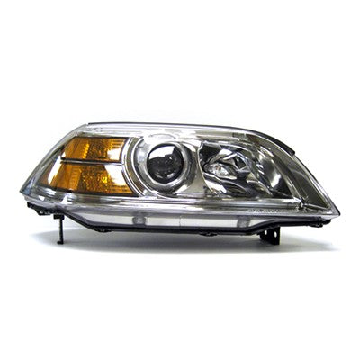 2006 acura mdx front passenger side replacement headlight lens and housing arswlac2519107v