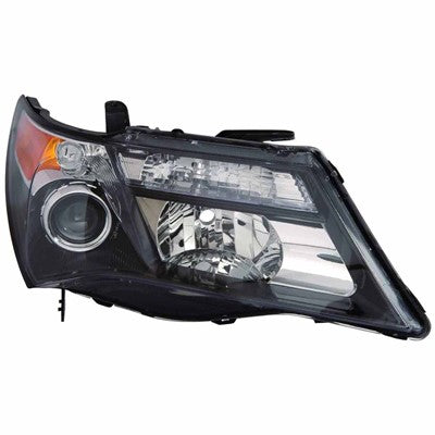 2010 acura mdx front passenger side oem hid headlight lens and housing arswlac2519120oe