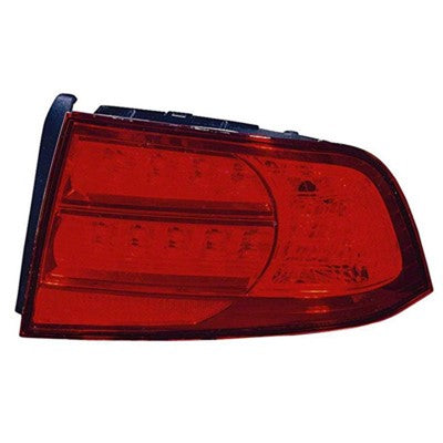 2006 acura tl rear passenger side replacement tail light lens and housing arswlac2819104c