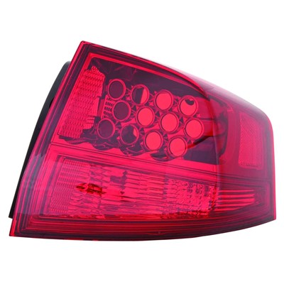 2013 acura mdx rear passenger side replacement tail light lens and housing arswlac2819117c