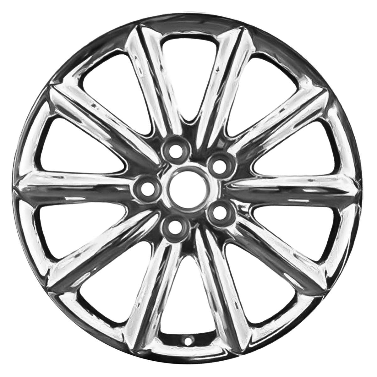 2006 Buick Lucerne 18" OEM Wheel Rim W4104CHR