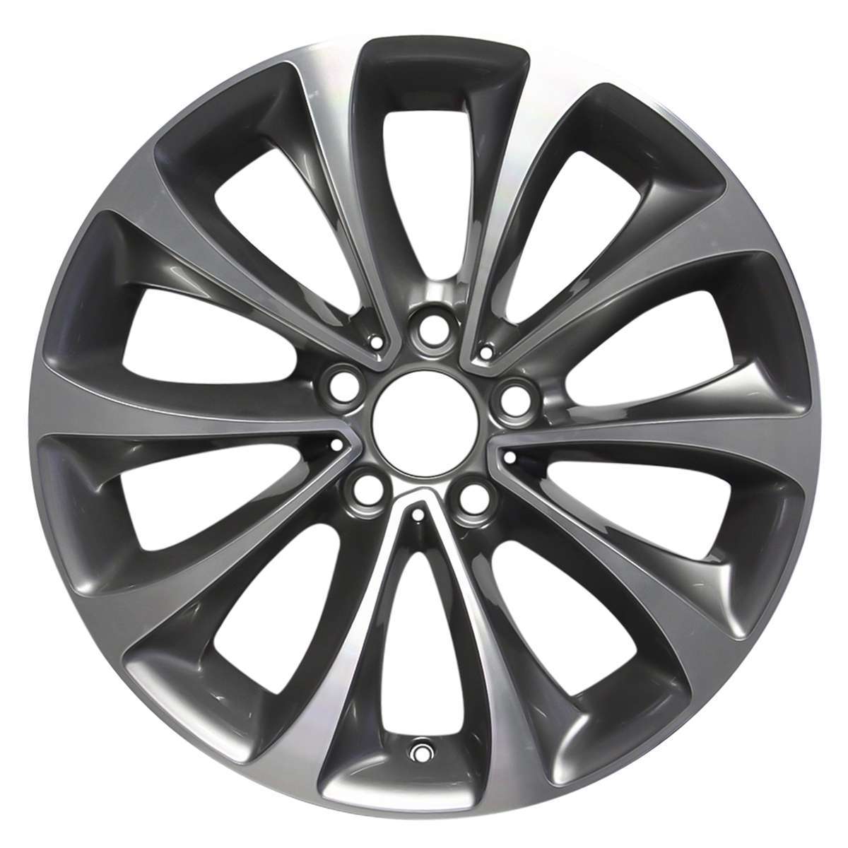 2014 BMW 550i 19" Rear OEM Wheel Rim W86036MS