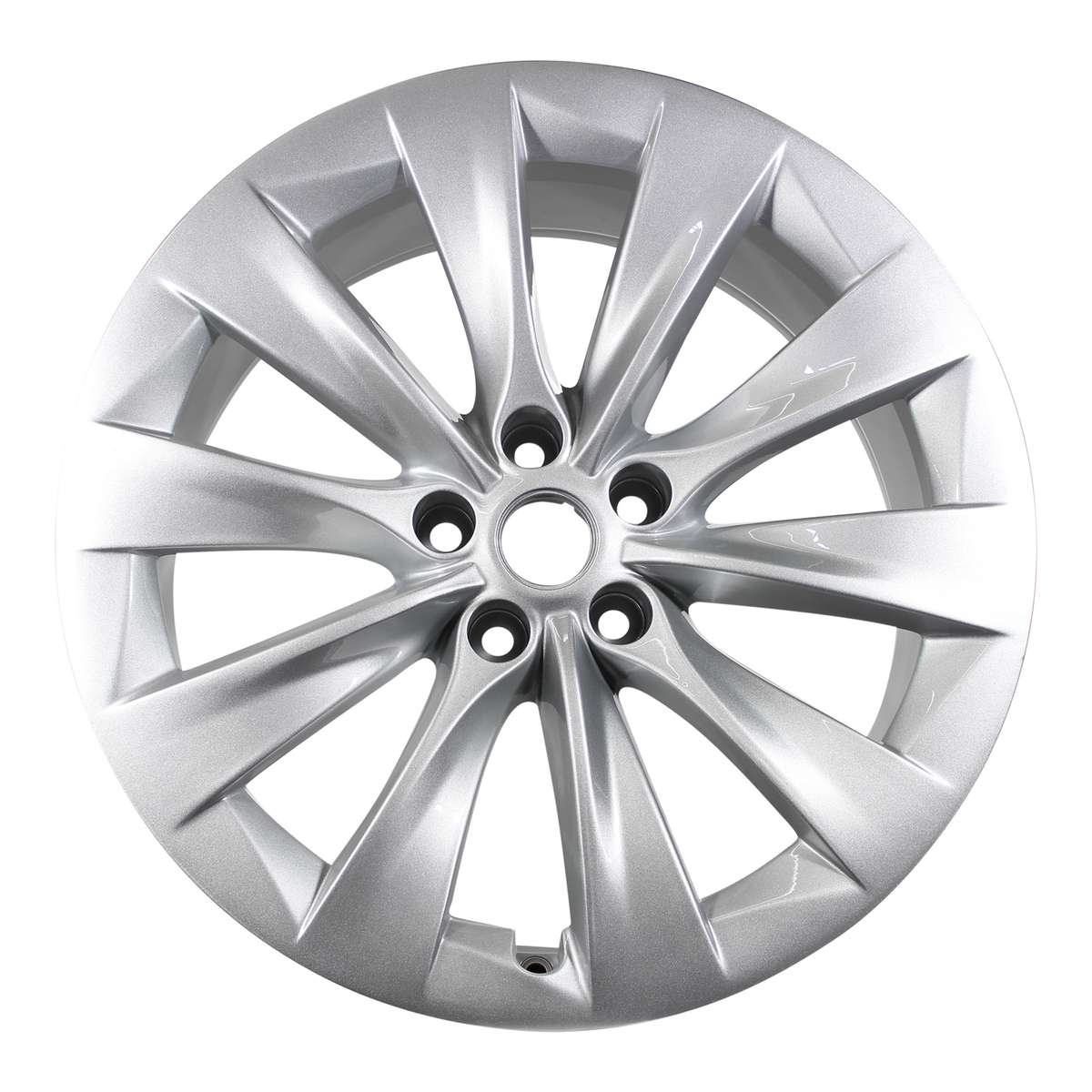 2015 Tesla Model X 20" Front OEM Wheel Rim Slipstream W97800S