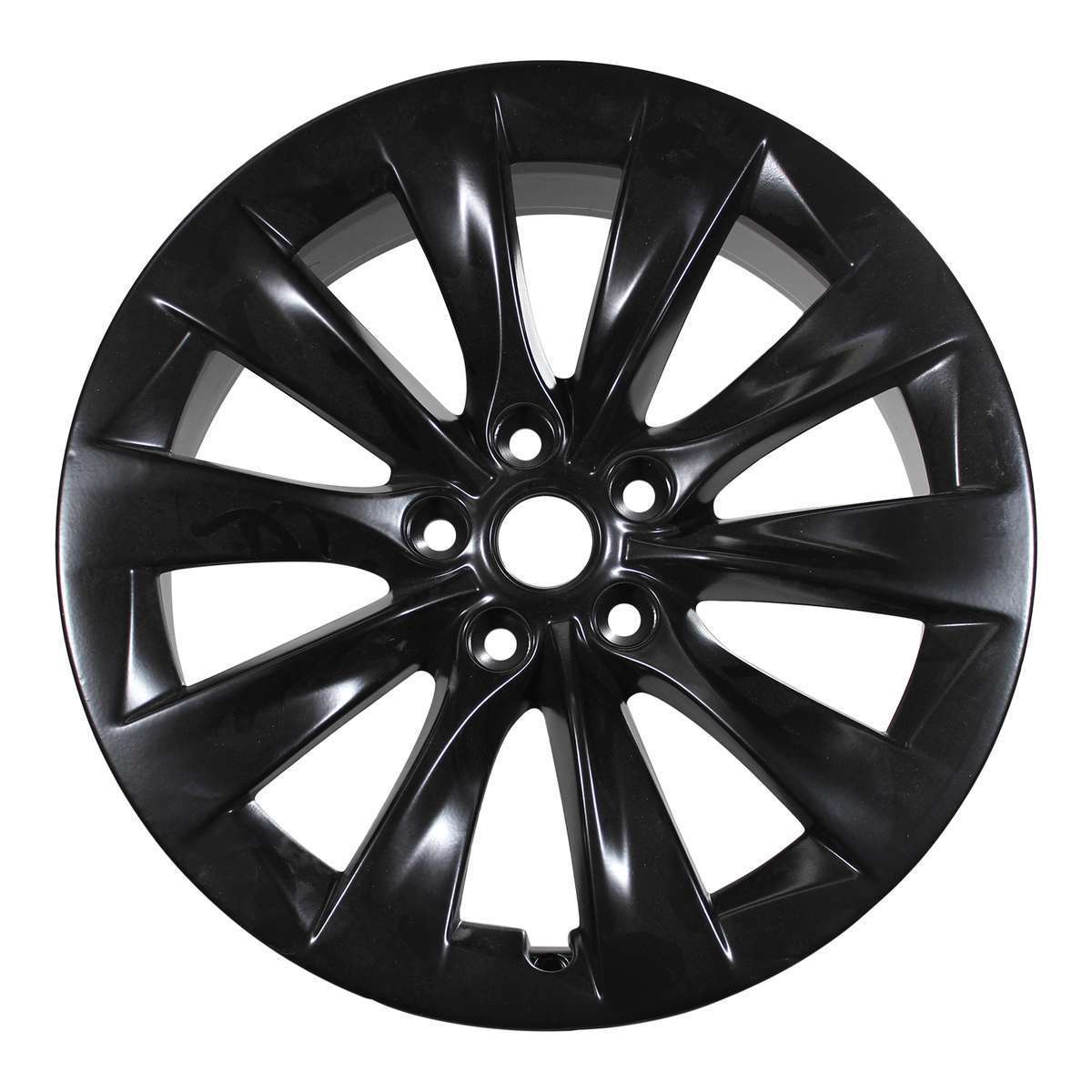 2020 Tesla Model S 19" OEM Wheel Rim Slipstream Black W97755B