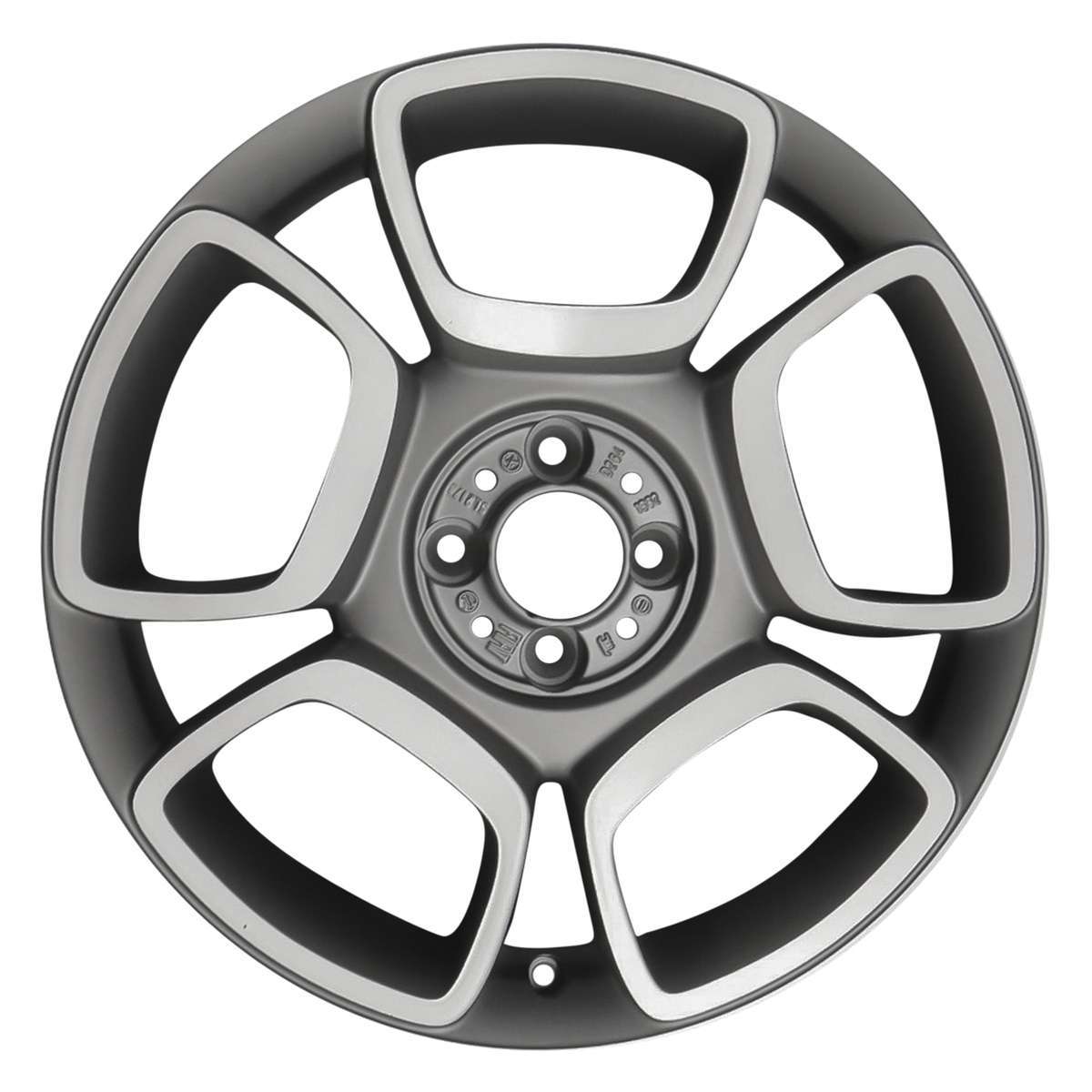 2012 Fiat 500 17" OEM Wheel Rim W98451MC