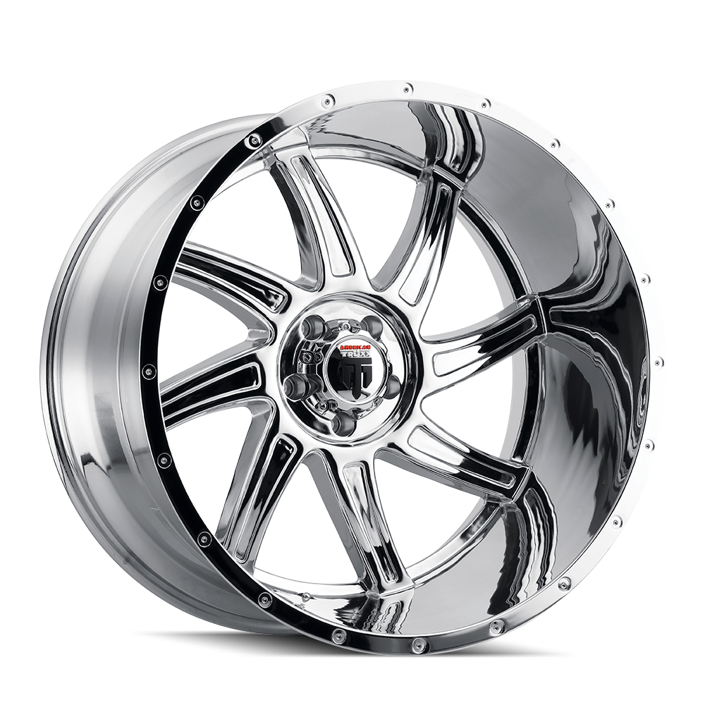 American Truxx 20"x10" Chrome Chrome Custom Wheel ARSWCWAT1622136C24