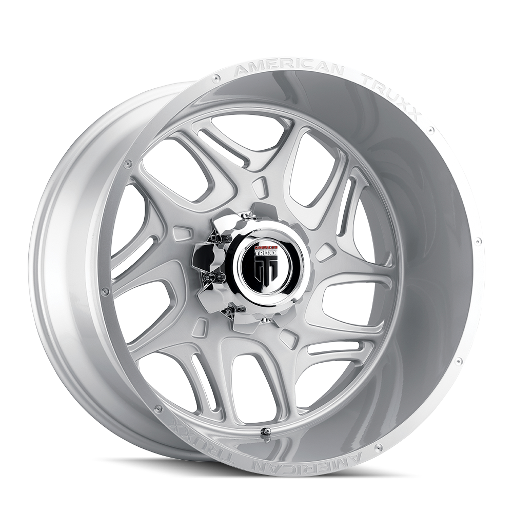 American Truxx 24"x14" Non-Chrome Brushed Texture Custom Wheel ARSWCWAT190024470BT76