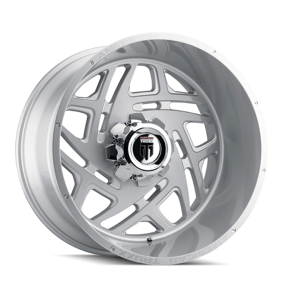 American Truxx 22"x12" Non-Chrome Brushed Texture Custom Wheel ARSWCWAT190422237BT44