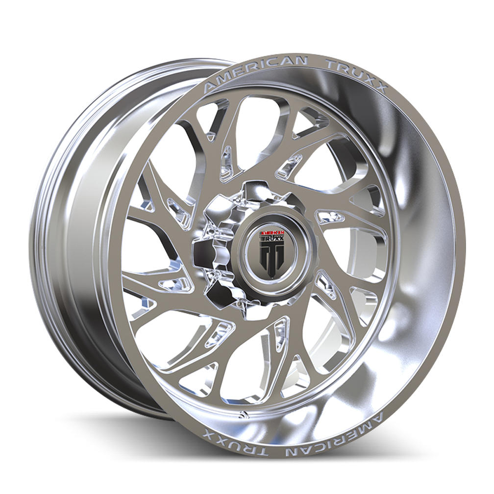 American Truxx 20"x10" Chrome Chrome Custom Wheel ARSWCWAT19132137C24