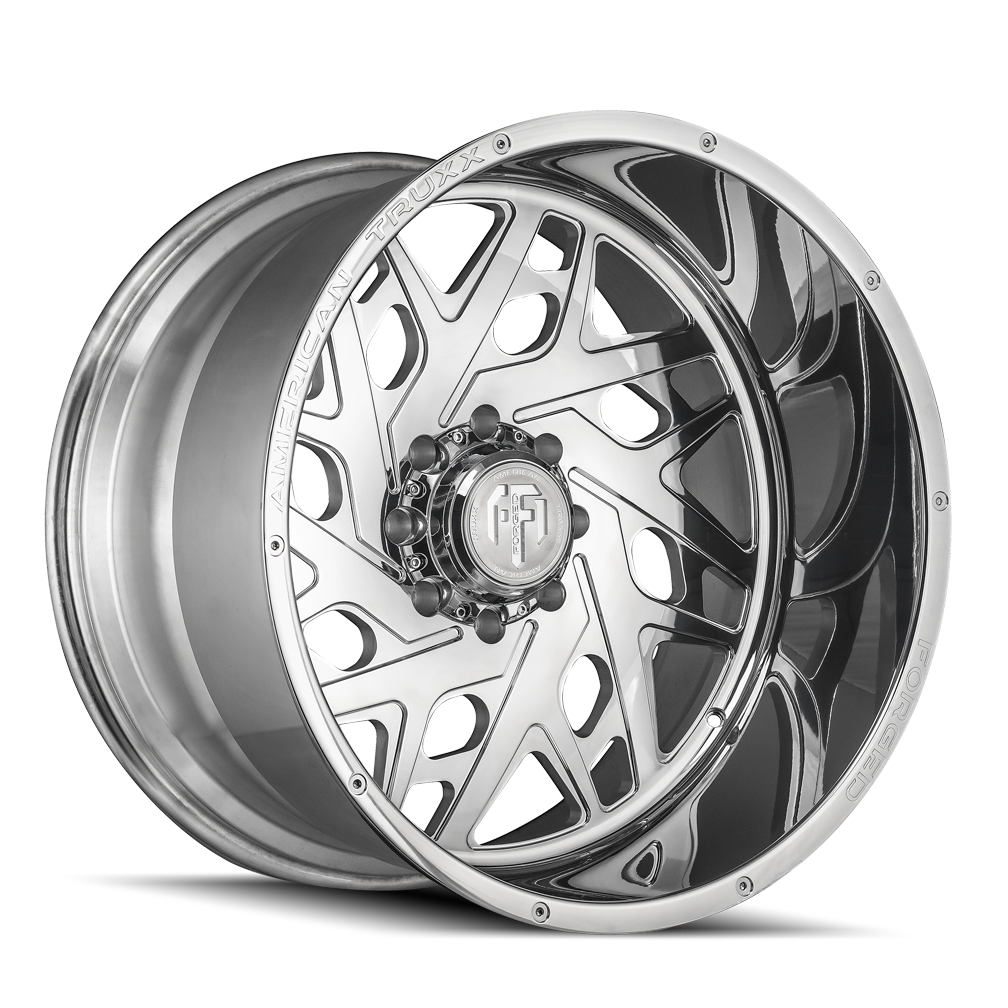 American Truxx Forged 24"x14" Non-Chrome Polished Custom Wheel ARSWCWATF19092448176P