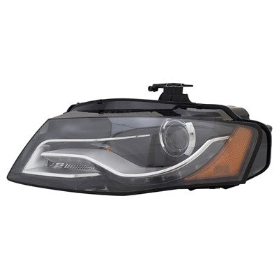 2010 audi a4 front driver side replacement hid headlight assembly lens and housing arswlau2502150c