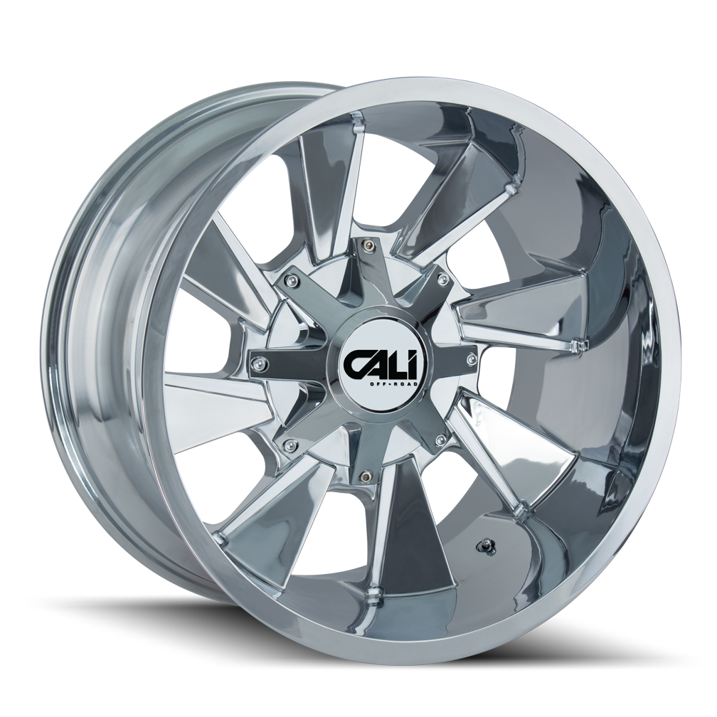 Cali Off-Road 22"x12" Chrome Chrome Custom Wheel ARSWCW910622237C