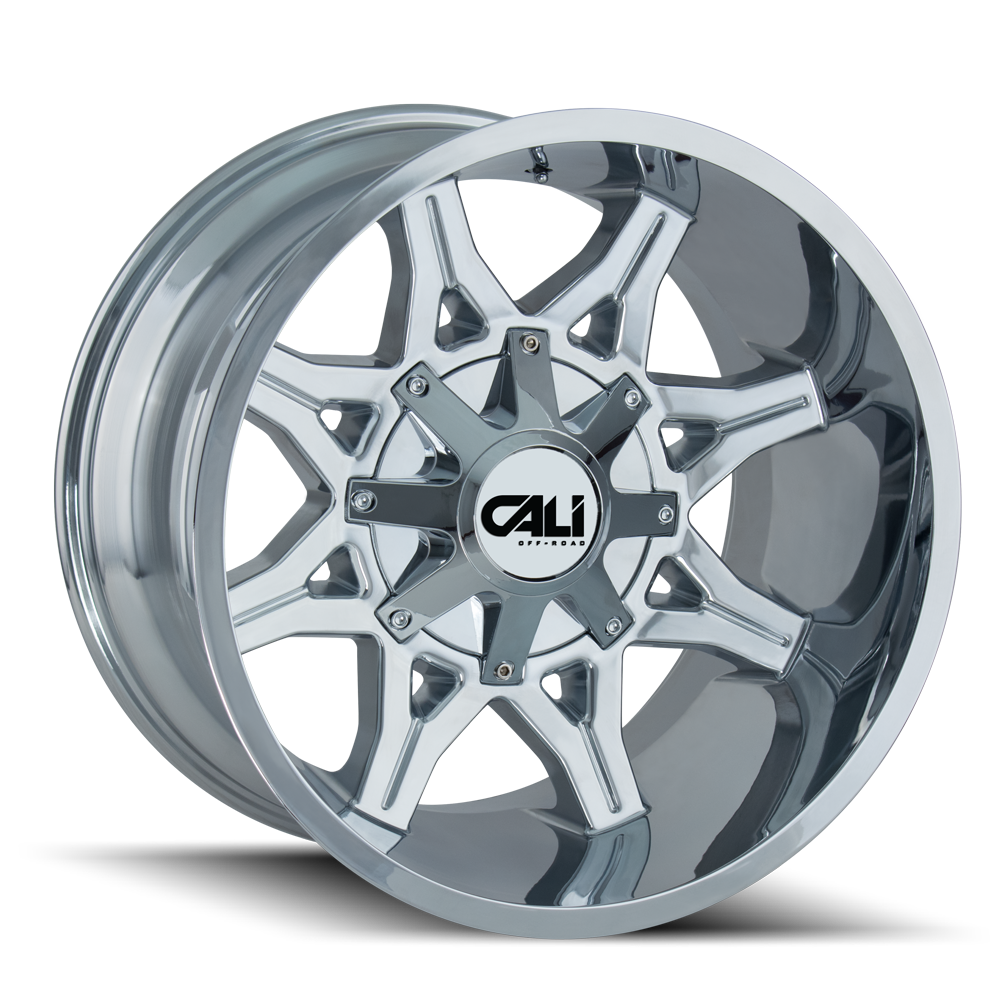 Cali Off-Road 22"x12" Chrome Chrome Custom Wheel ARSWCW910722237C