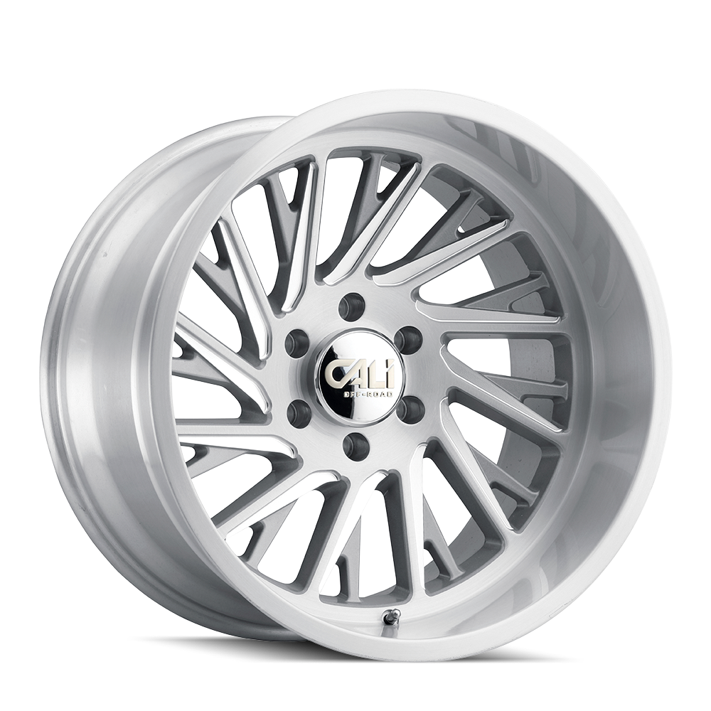 Cali Off-Road 20"x10" Non-Chrome Brushed & Clear Coated Custom Wheel ARSWCW91152181BGC