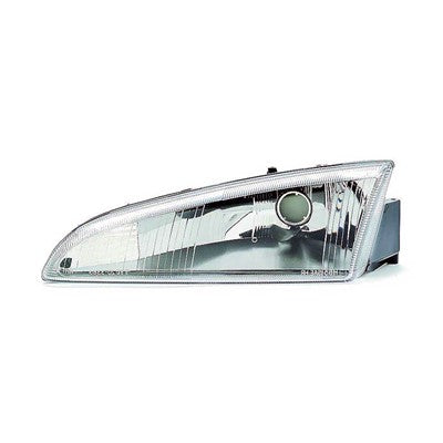 1996 dodge intrepid front driver side replacement headlight lens and housing arswlch2502107