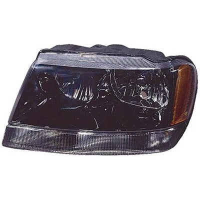 2004 jeep grand cherokee front driver side replacement headlight assembly arswlch2502138v