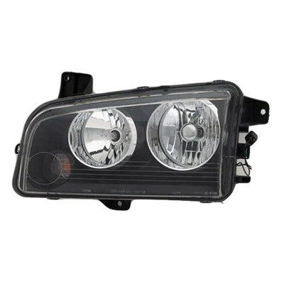 2007 dodge charger front driver side replacement halogen headlight assembly arswlch2502163v