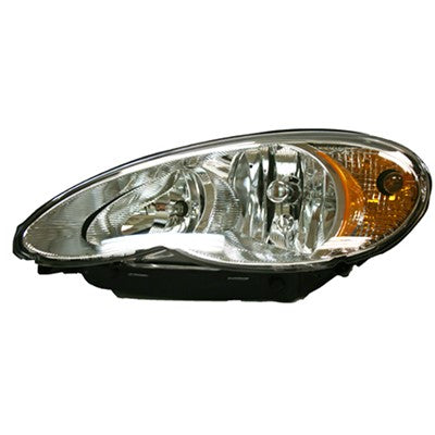 2010 chrysler pt cruiser front driver side replacement headlight assembly arswlch2502164v