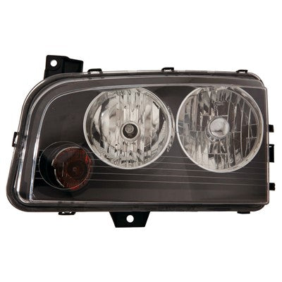 2008 dodge charger front driver side replacement halogen headlight assembly arswlch2502206c