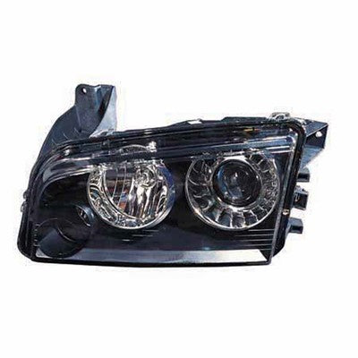 2010 dodge charger front driver side replacement hid headlight assembly arswlch2502216