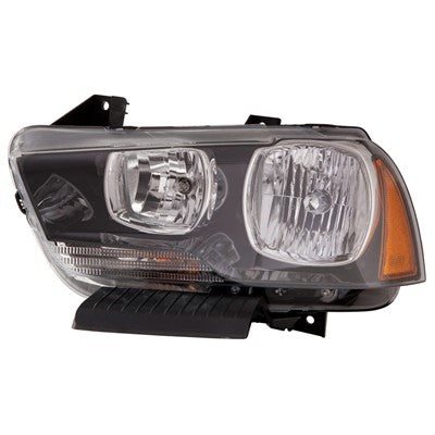 2012 dodge charger front driver side replacement halogen headlight assembly arswlch2502232c