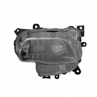 2016 jeep cherokee front driver side replacement halogen headlight assembly arswlch2502249c