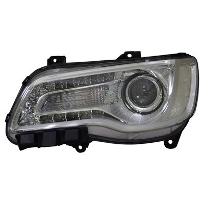 2015 chrysler 300 front driver side replacement halogen headlight assembly arswlch2502268c