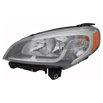 2019 ram promaster city front driver side replacement halogen headlight assembly arswlch2502278