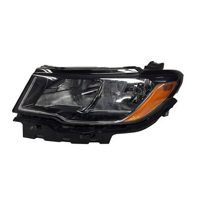 2020 jeep compass front driver side replacement halogen headlight assembly arswlch2502295c