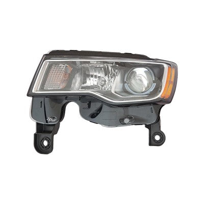 2018 jeep grand cherokee front driver side replacement halogen headlight assembly arswlch2502297