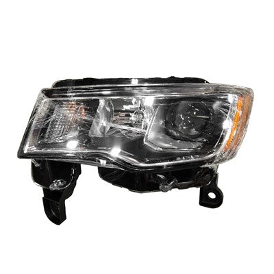 2020 jeep grand cherokee front driver side replacement halogen headlight assembly arswlch2502297c