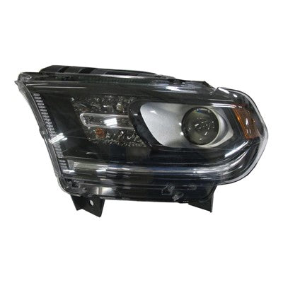 2018 dodge durango front driver side replacement led headlight assembly arswlch2502303c