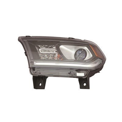 2014 dodge durango front driver side replacement led headlight assembly arswlch2502304c