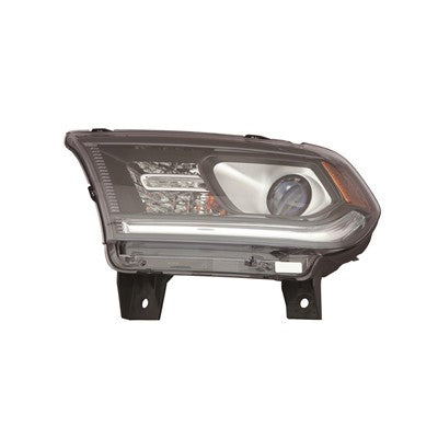 2015 dodge durango front driver side replacement led headlight assembly arswlch2502304c