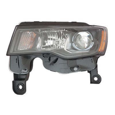 2020 jeep grand cherokee front driver side replacement halogen headlight assembly arswlch2502309c