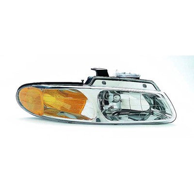 1997 plymouth voyager front passenger side replacement headlight assembly arswlch2503109v