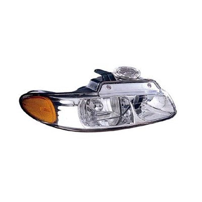 1999 plymouth voyager front passenger side replacement headlight assembly arswlch2503114v