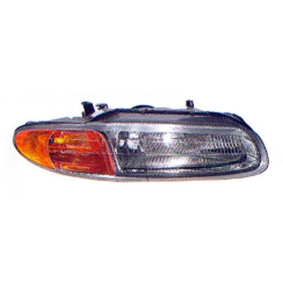 1997 chrysler sebring front passenger side replacement headlight assembly arswlch2503116v