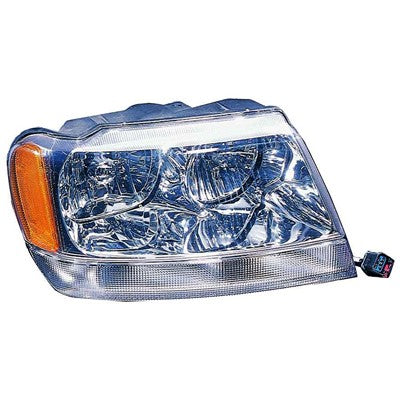 2002 jeep grand cherokee front passenger side replacement headlight assembly arswlch2503120c