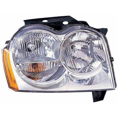 2007 jeep grand cherokee front passenger side replacement headlight assembly arswlch2503160c