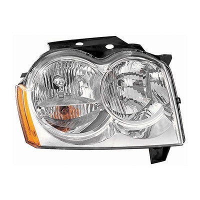 2007 jeep grand cherokee front passenger side replacement headlight assembly arswlch2503160v