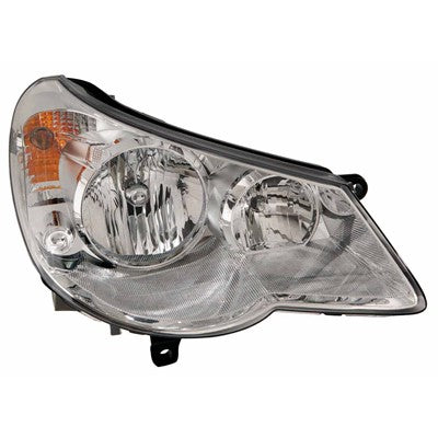 2009 chrysler sebring front passenger side replacement headlight assembly arswlch2503178c