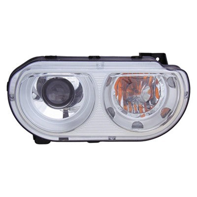 2009 dodge challenger front passenger side replacement hid headlight assembly arswlch2503219v