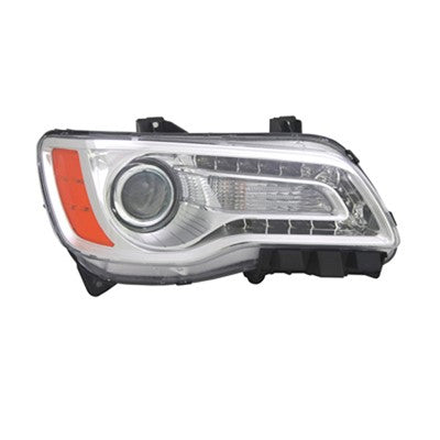 2014 chrysler 300 front passenger side replacement halogen headlight assembly arswlch2503231c