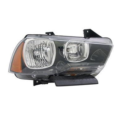 2011 Dodge Charger Front Passenger Side Replacement Halogen Headlight Assembly 2011 Dodge Charger Front Passenger Side Replacement Halogen Headlight Assembly