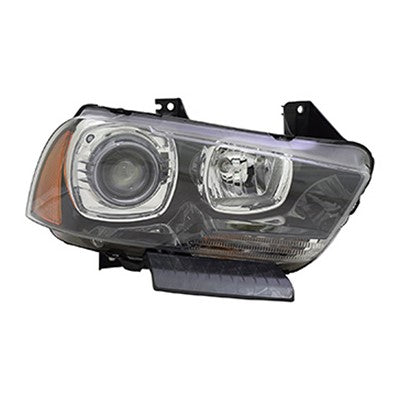 2012 dodge charger front passenger side replacement hid headlight assembly arswlch2503236c